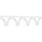 Ekena Millwork Trenton Architectural Grade PVC Running Trim, 8"H x 5/8"P x 48"L RUNP08X0625X48TRN - alternate 1